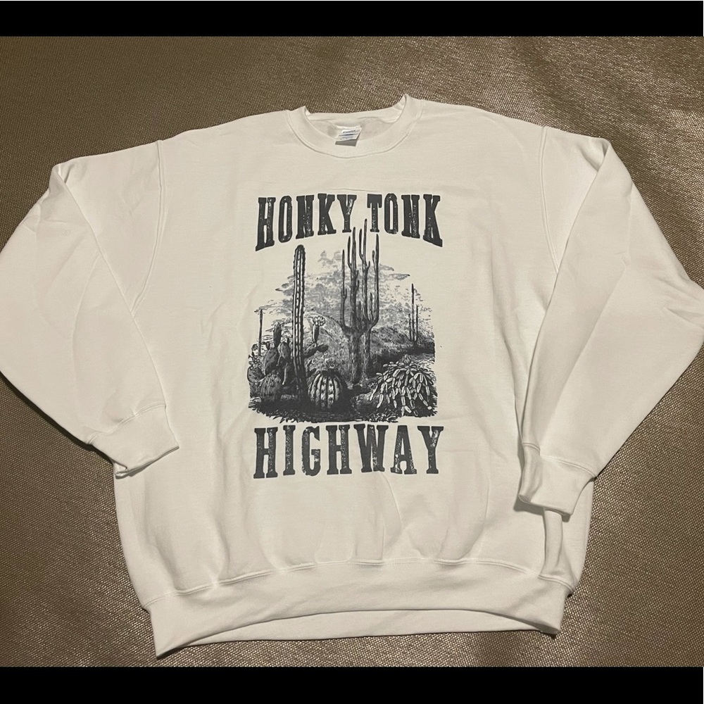 Honky tonk highway XL sweatshirt